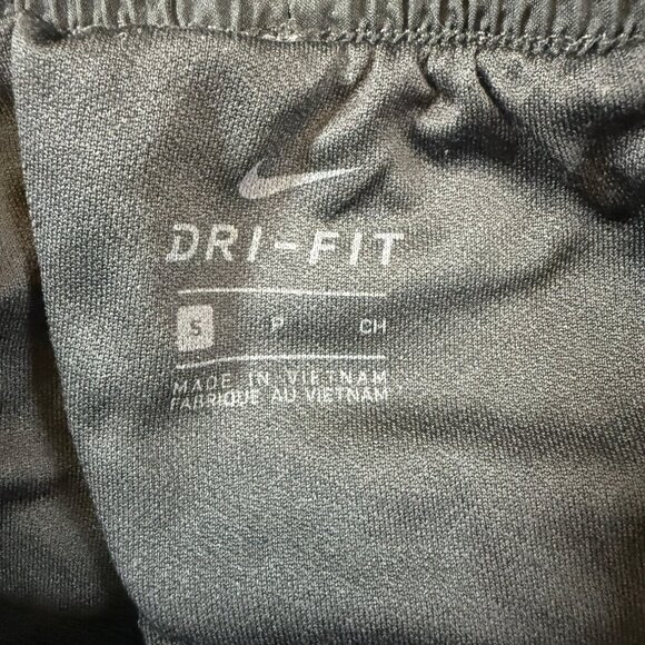 Nike Dri-Fit Womens Athletic Shorts Small Black/Gray Elastic Waist (bin HH77) - Picture 3 of 6